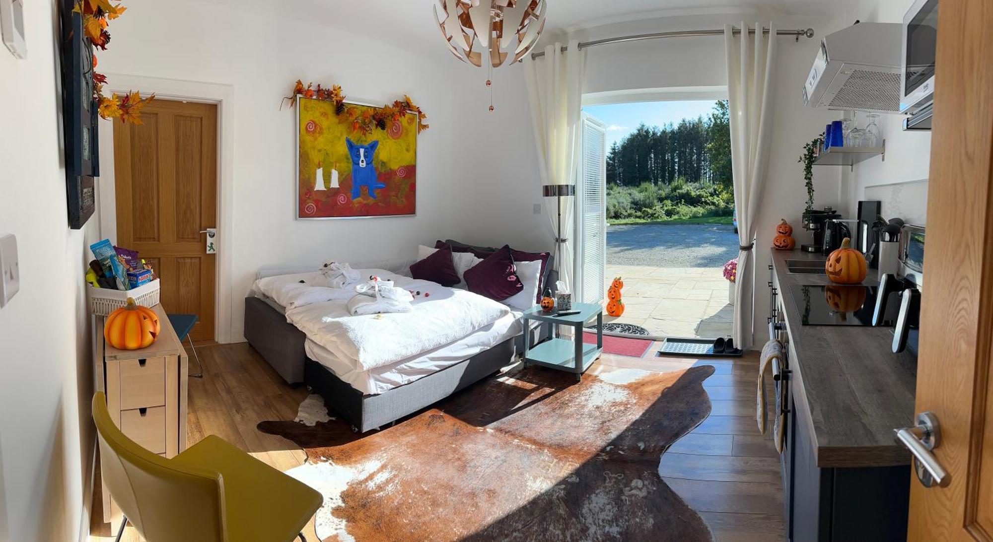 Forest Path Luxury Studio Apartment With Large Bedroom Bathroom And Sauna Sleeps Up To 4 Ballynahinch Exterior foto