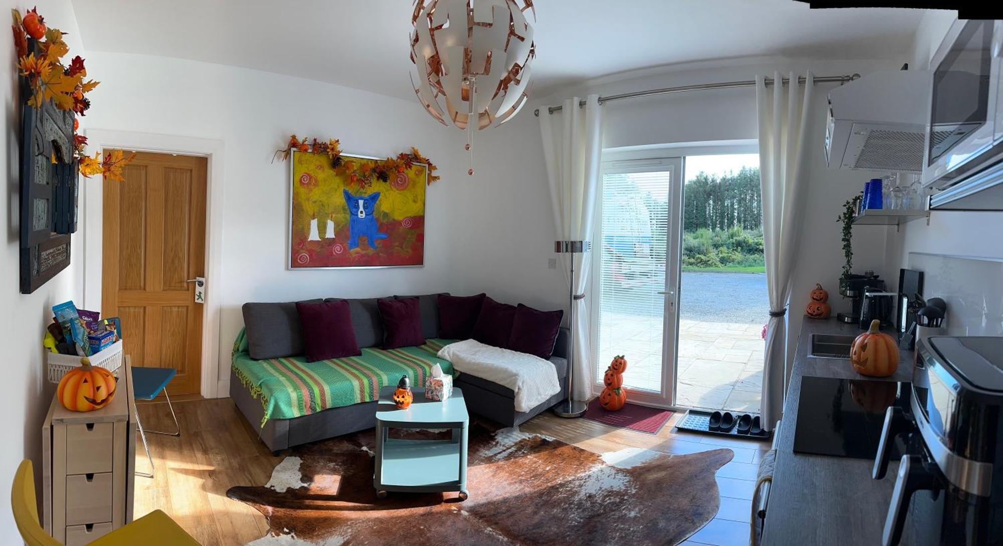 Forest Path Luxury Studio Apartment With Large Bedroom Bathroom And Sauna Sleeps Up To 4 Ballynahinch Exterior foto